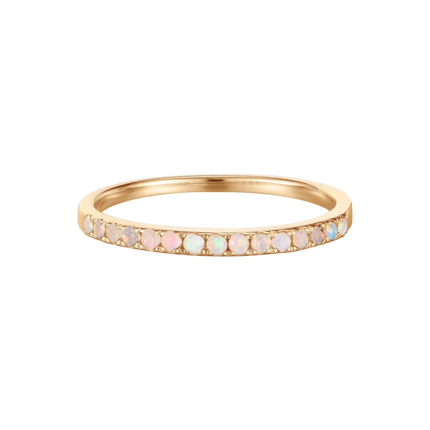 Opal Bubbles Gold Ring