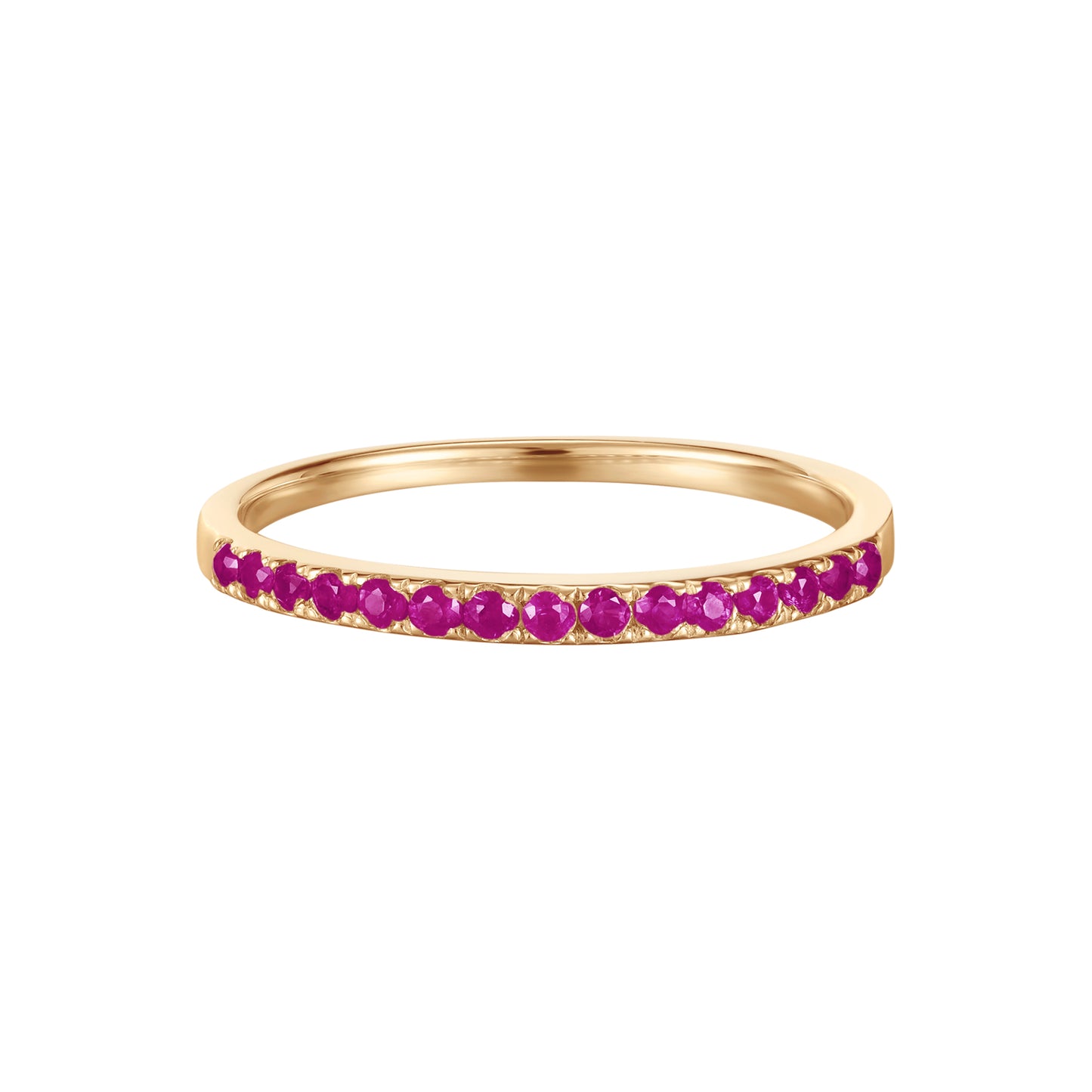 Raspberry Ruby Gold Ring