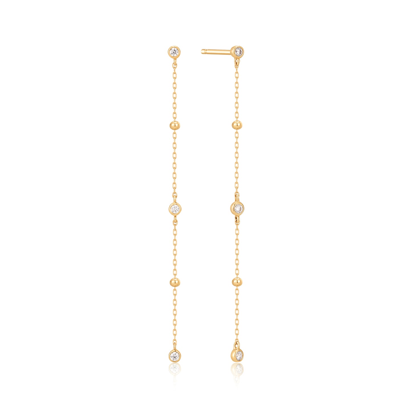 Gold Dust Diamond Earrings (Pair)