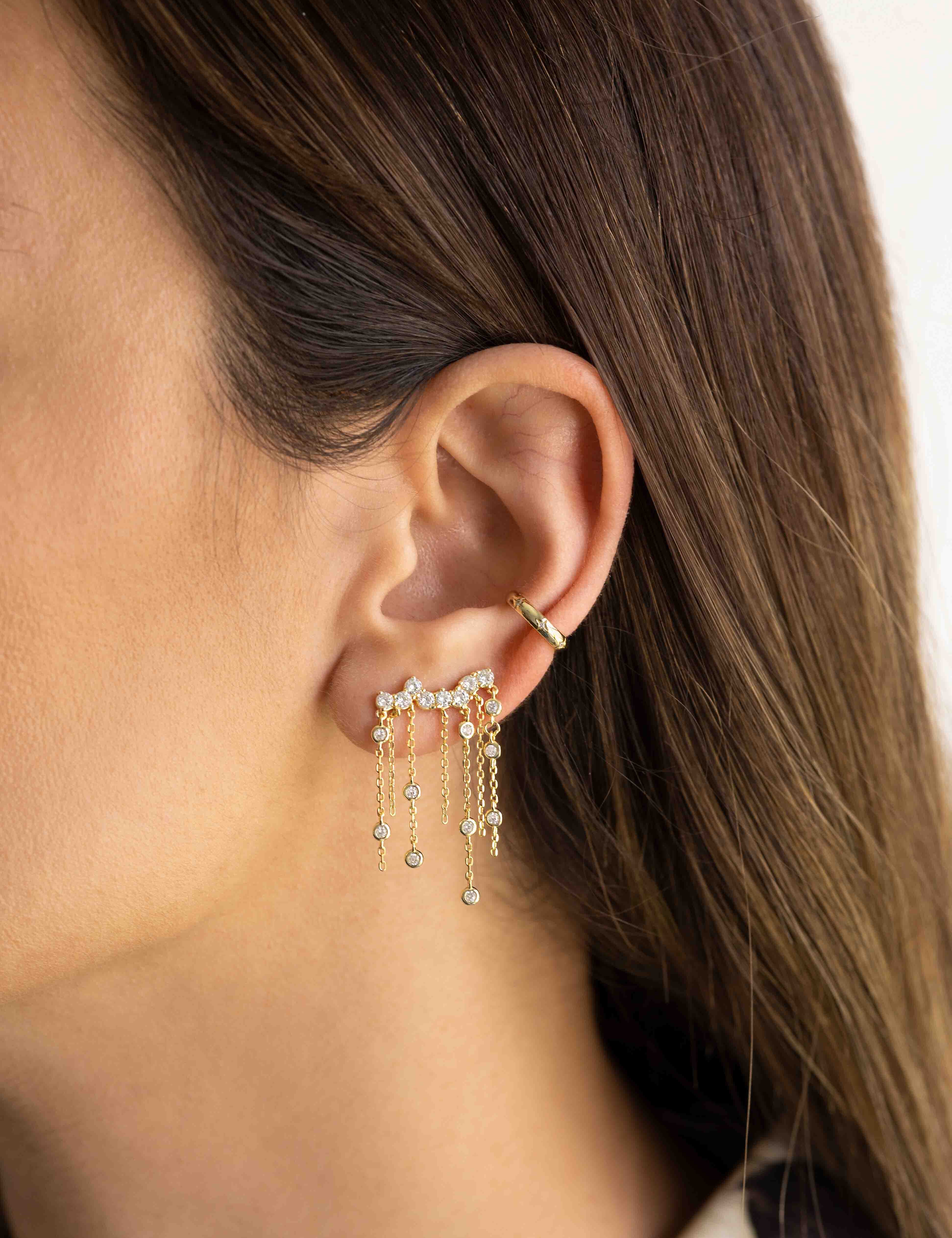 Supernova Climber Earrings  (Pair)