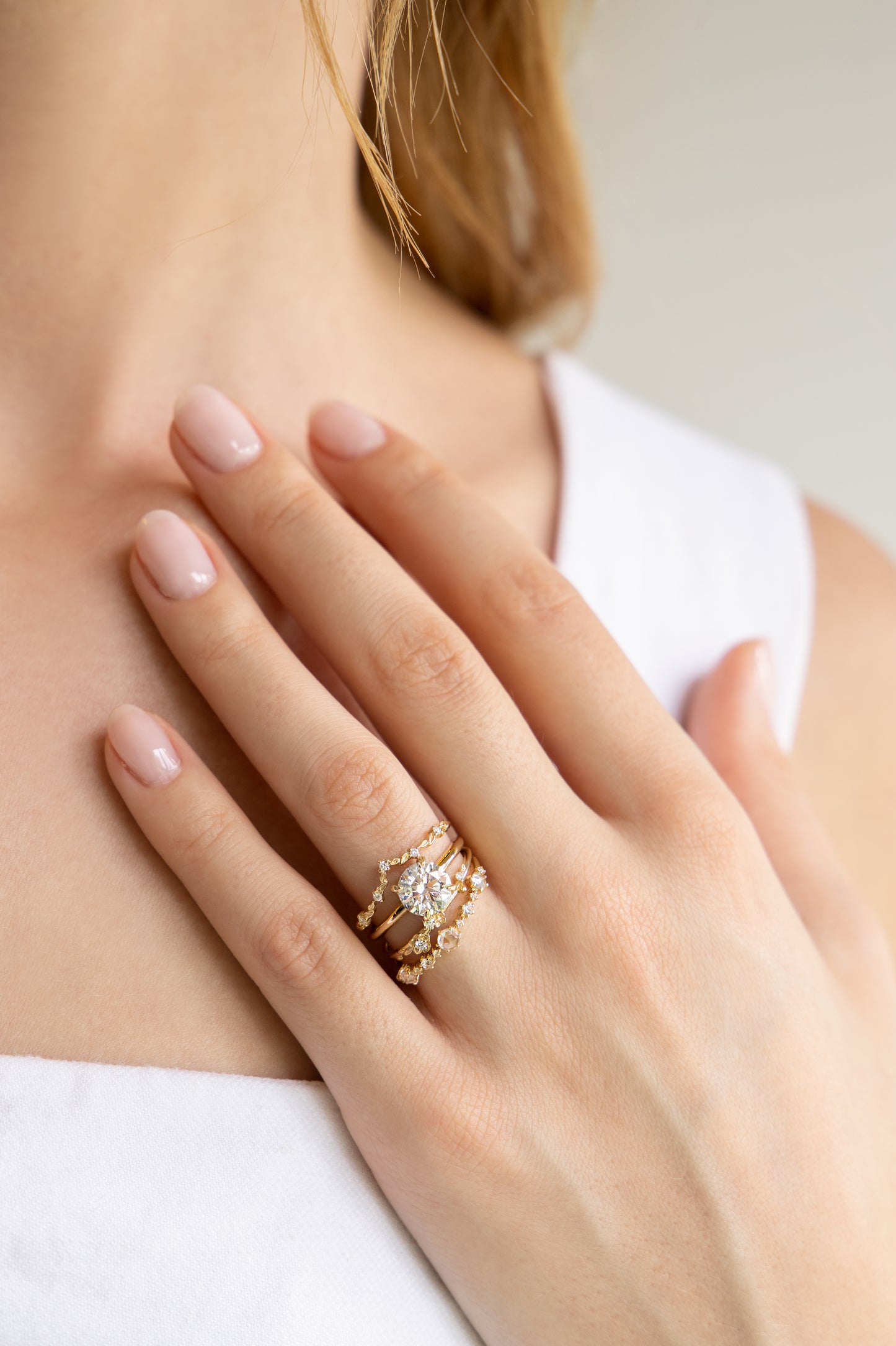 You Make Me Bloom Diamond Ring