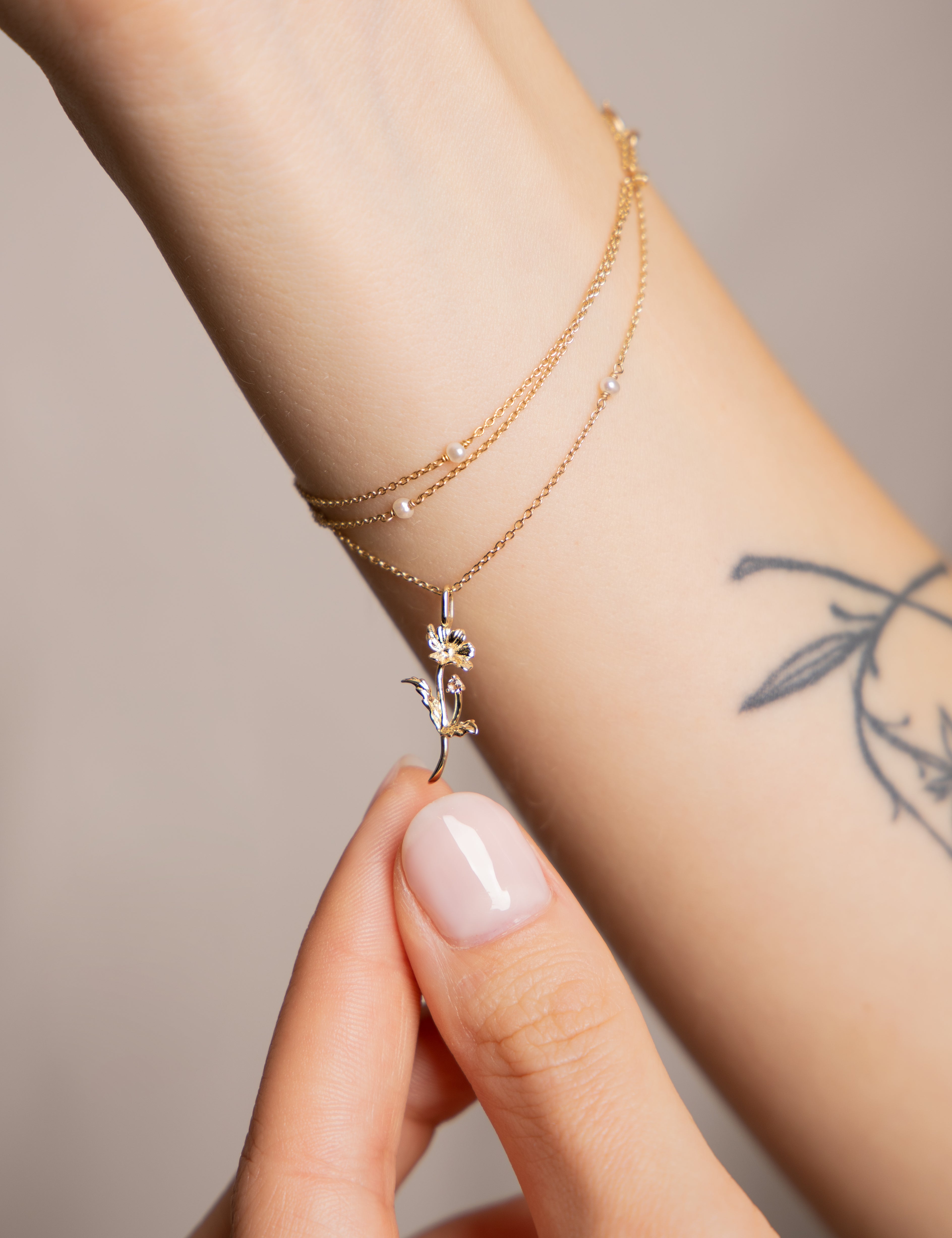 Les Fleurs Poppy Charm