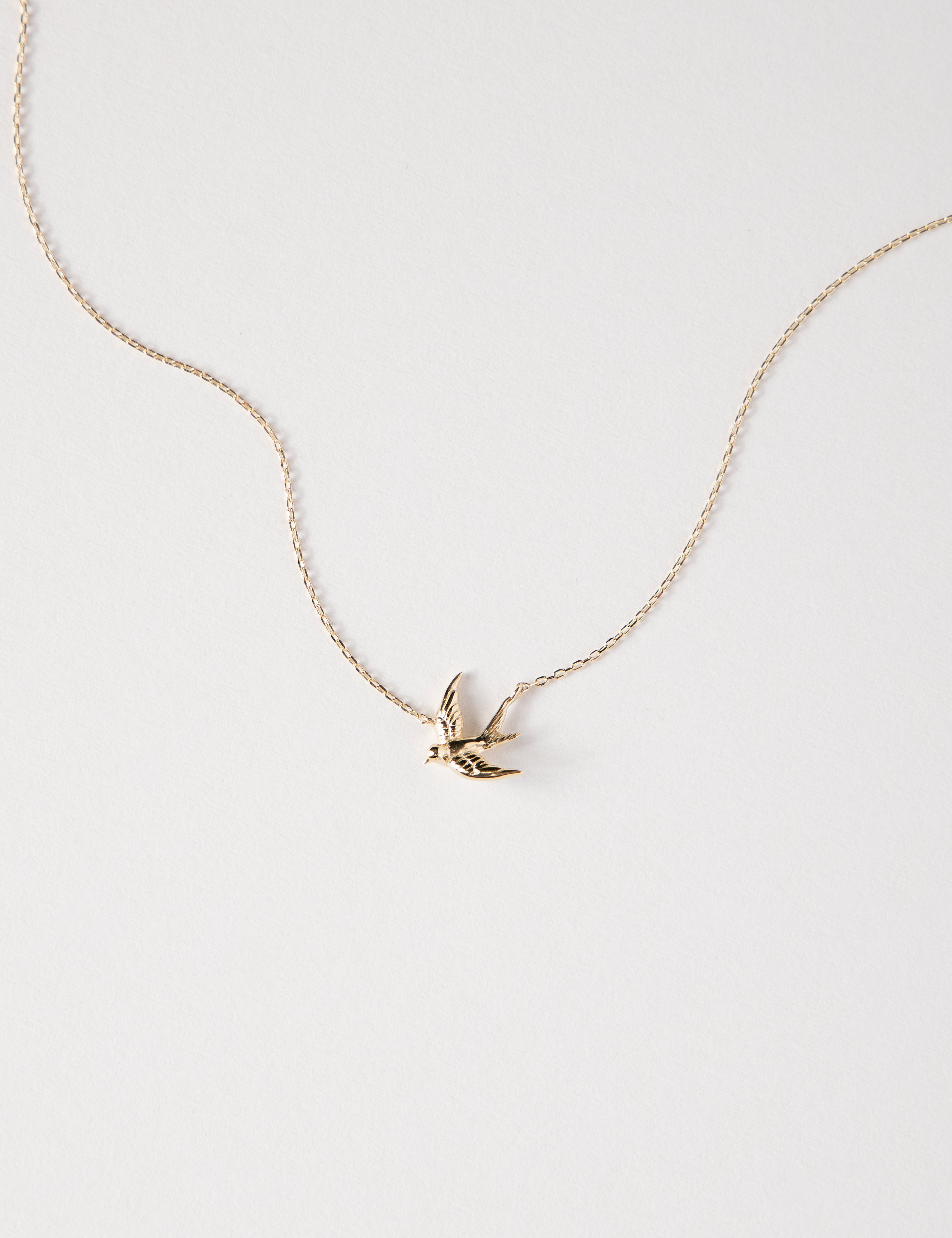 Golden Sparrow Necklace