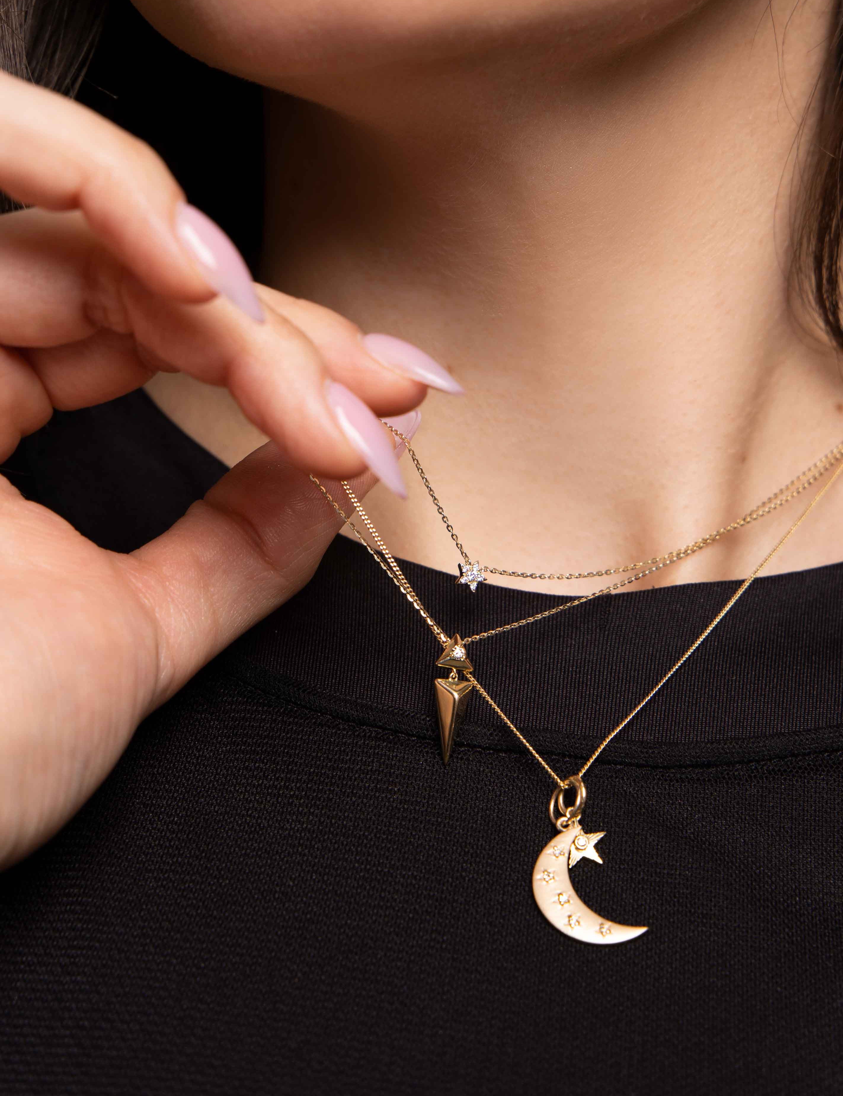 Mini Star Diamond Necklace