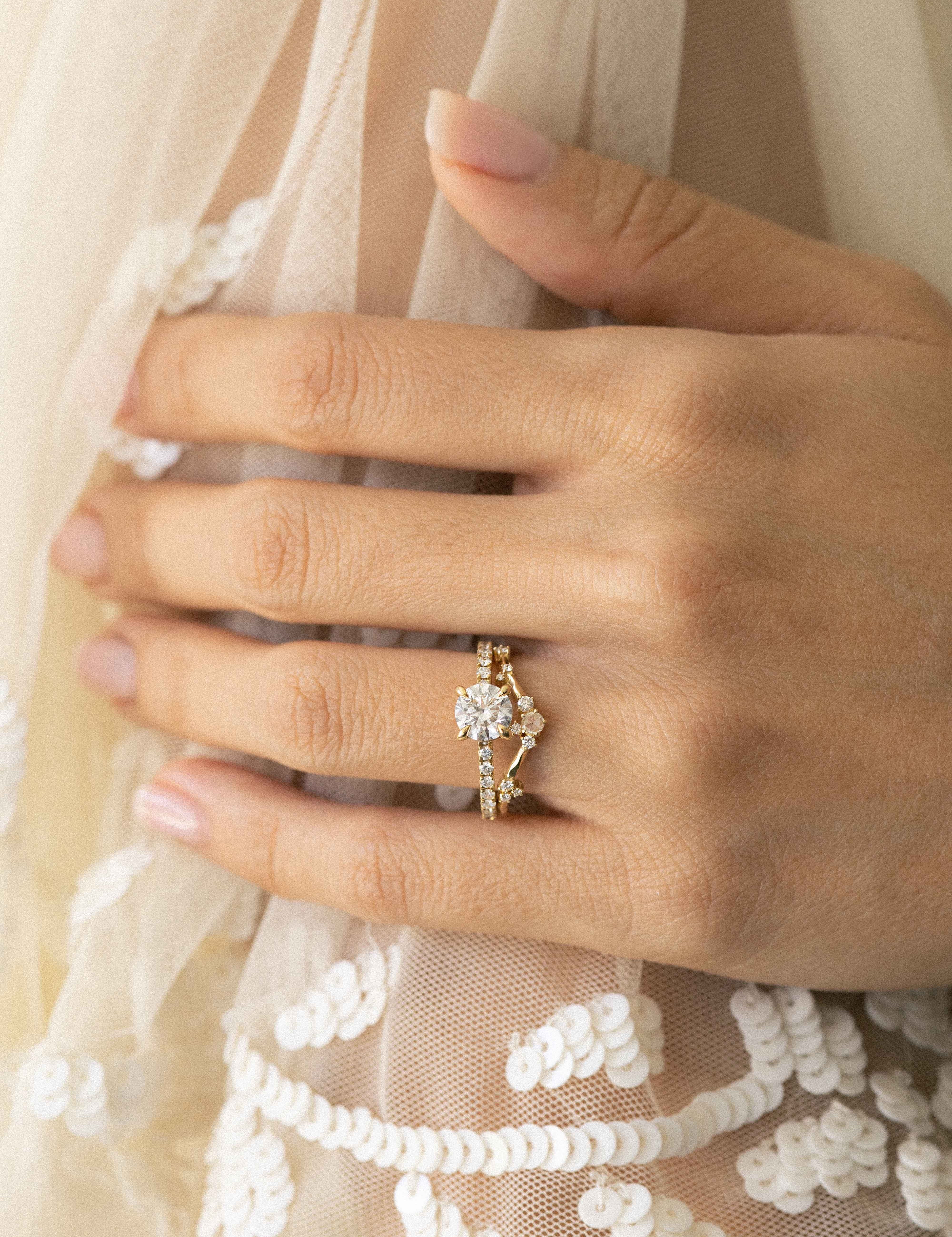 To The Stars Lab Diamond Ring