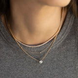 Sparkle By The Yard Diamond Gold Necklace