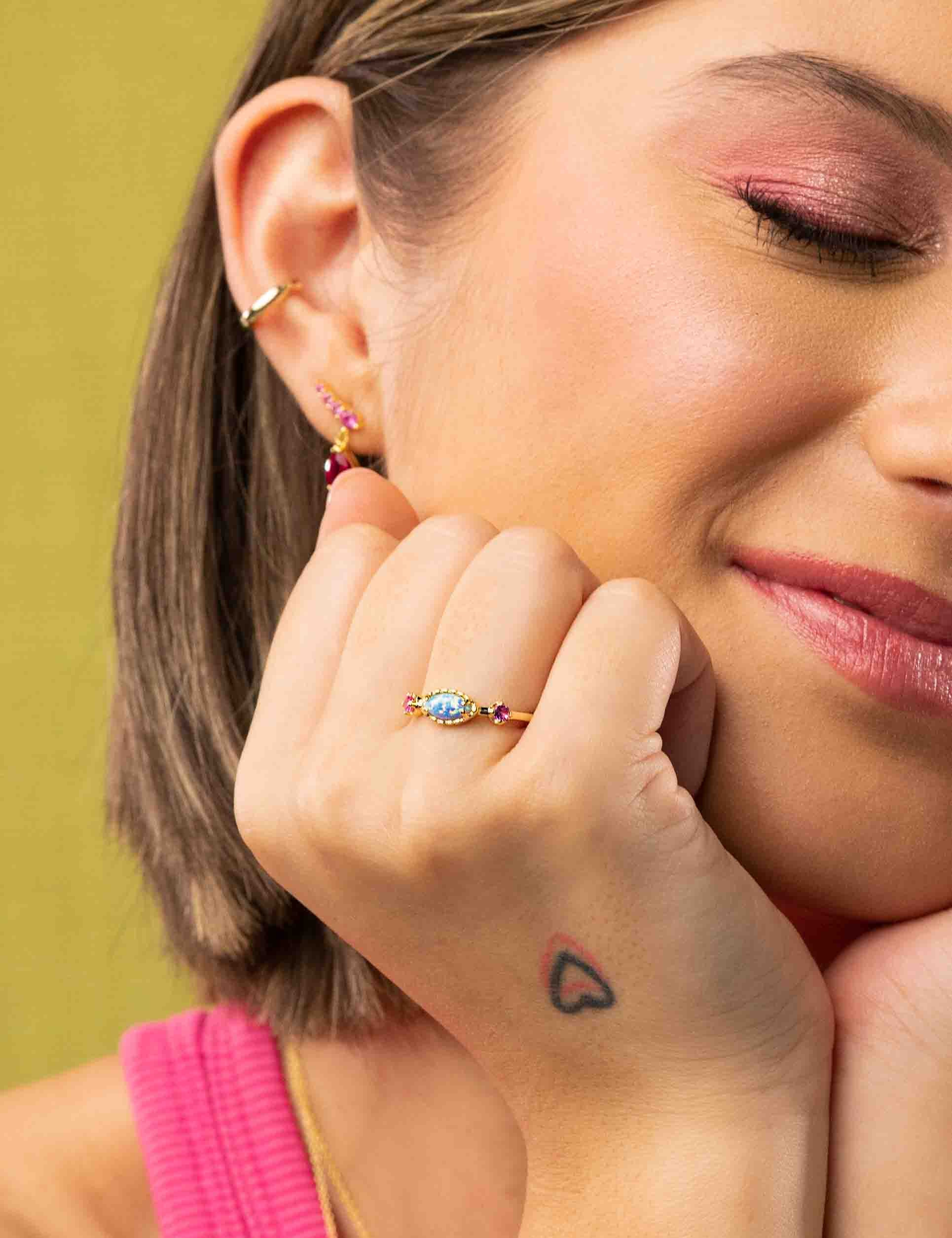 Cosmic Love Opalite Ring