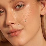 Forever Opalescent Diamond Gold Necklace