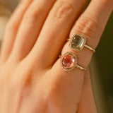 Rosé All Day Pink Tourmaline Diamond Ring