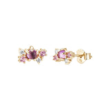 Candyland Cabochon Stud Earring (Single)