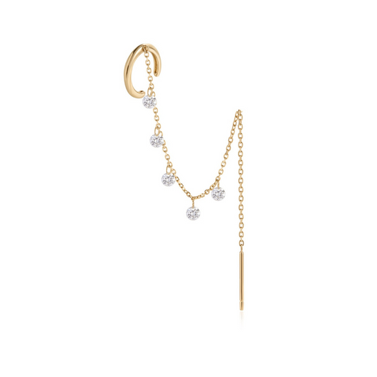 All Nighter Lab Diamond Ear Cuff (Single)
