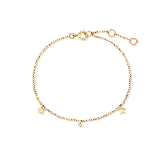 Stardust Diamond Gold Bracelet