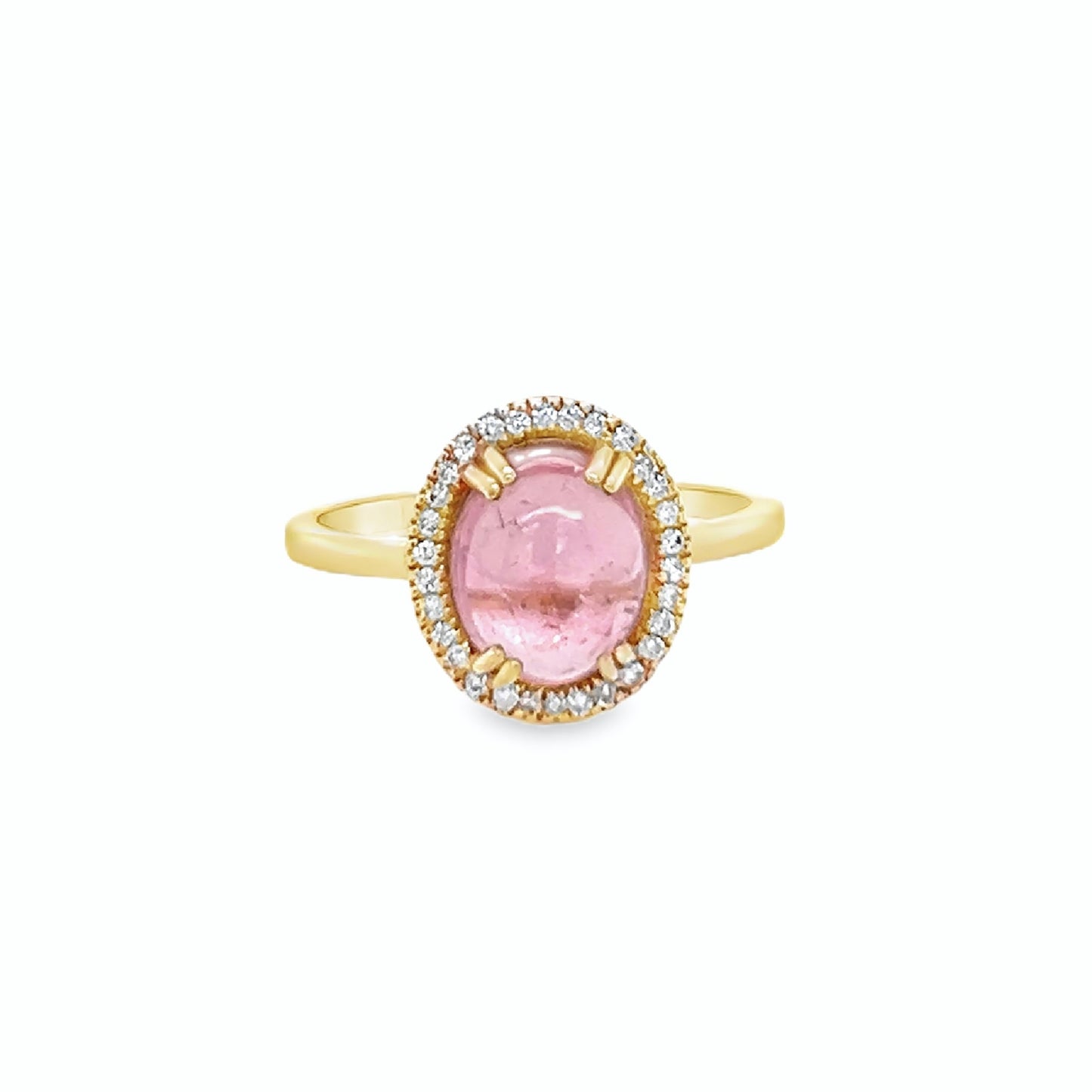 Rosé All Day Pink Tourmaline Diamond Ring