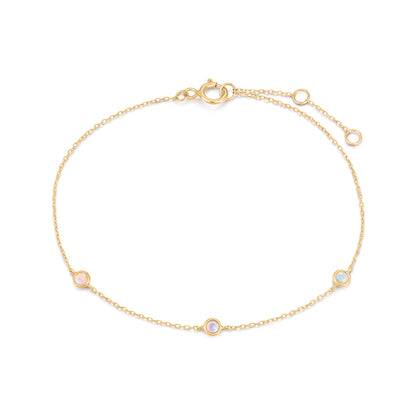 Drops of Jupiter Opal Gold Bracelet