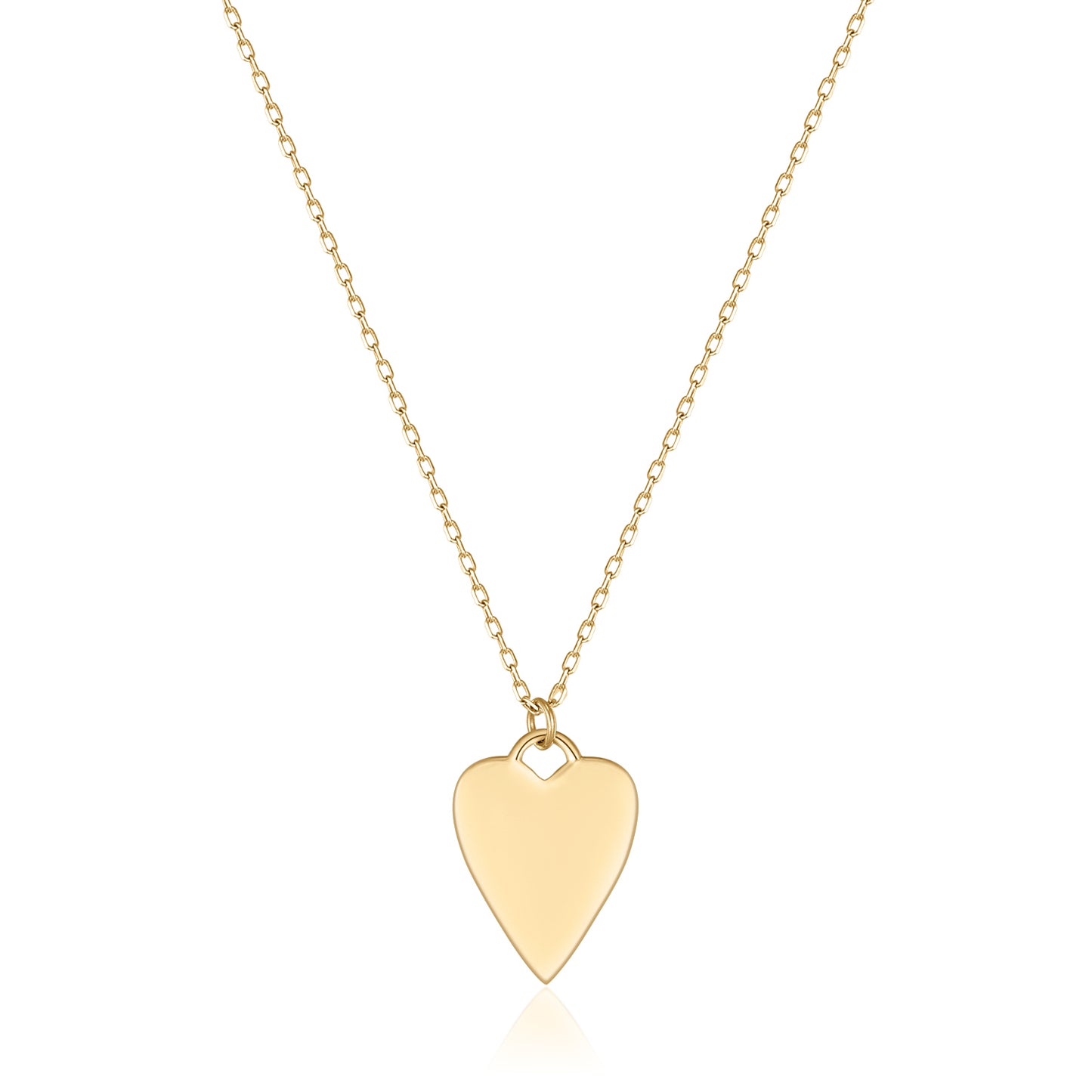 In Your Heart Gold Necklace (Customizable)