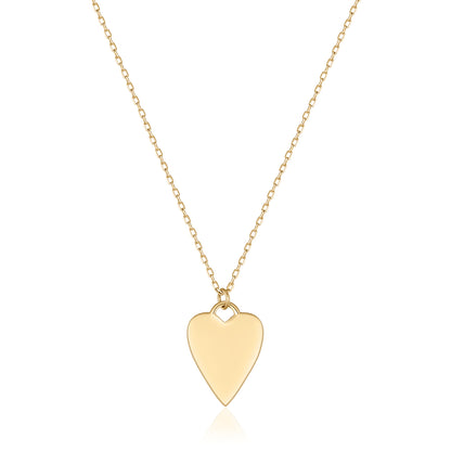 In Your Heart Gold Necklace (Customizable)