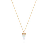 Forever Opalescent Diamond Gold Necklace