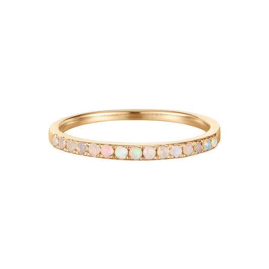 Opal Bubbles Gold Ring