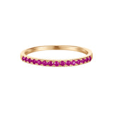 Raspberry Ruby Gold Ring