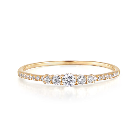 Moët Diamond Gold Ring