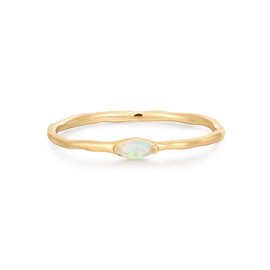 Opalescent Heirloom Gold Ring