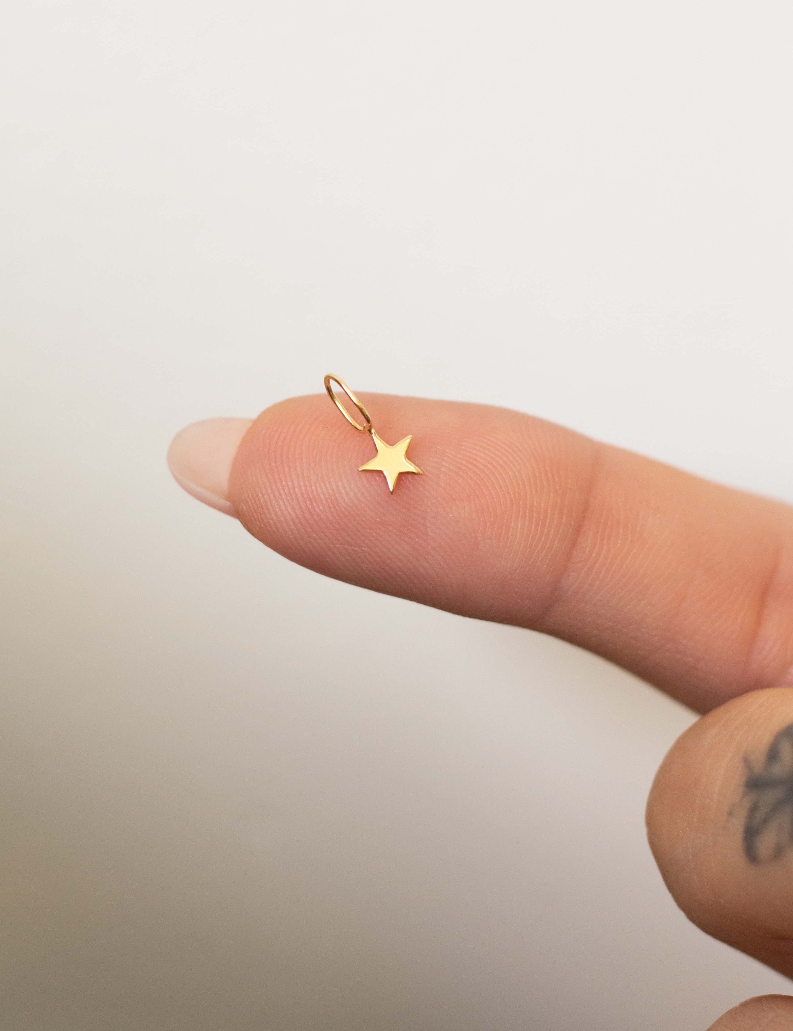 Small Gold Star Charm