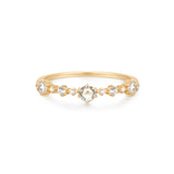 Ice Castle White Sapphire Ring
