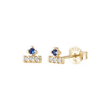 Little Blue Stud Earring (Single)