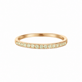 Olive Peridot Gold Ring