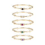 Vermeil Birthstone Ring