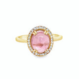Rosé All Day Pink Tourmaline Diamond Ring