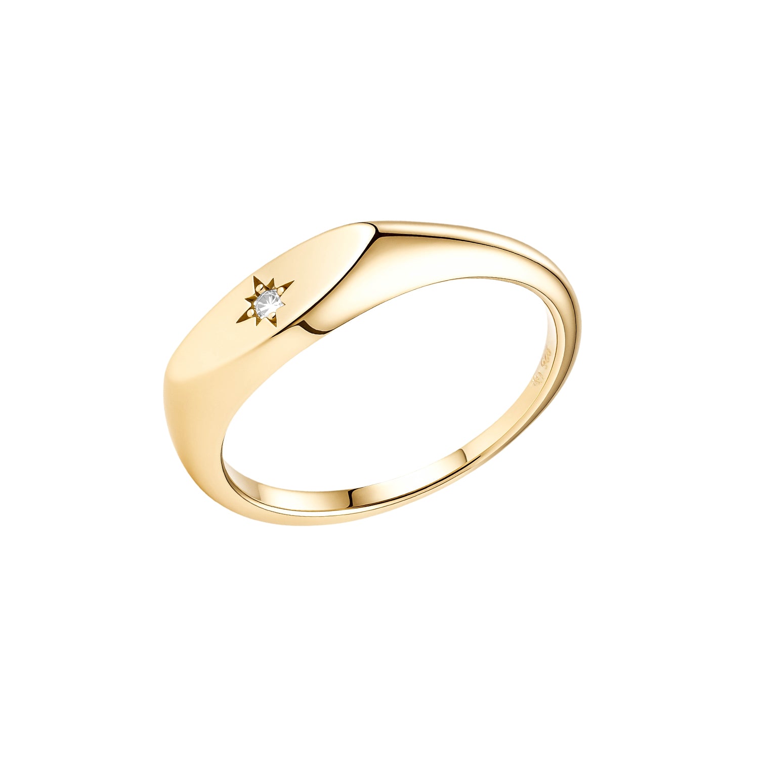 Star Signet Ring
