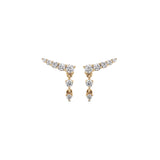Waterfall Climber Earrings (Pair)