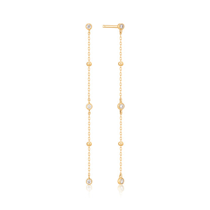 Gold Dust Diamond Earrings (Pair)