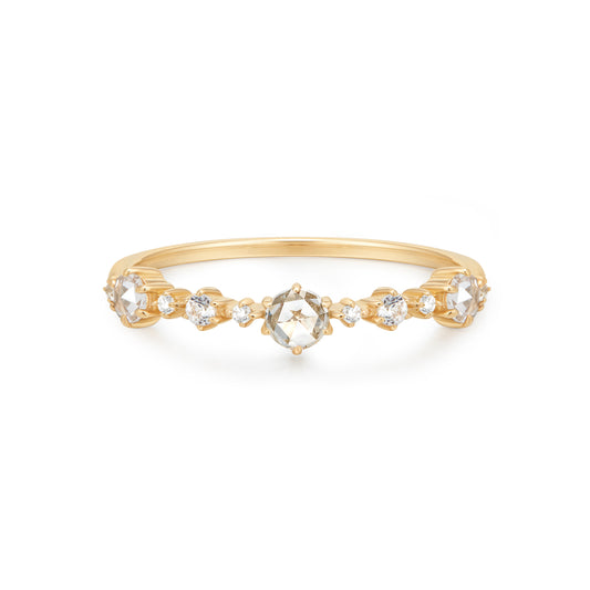 Ice Castle White Sapphire Ring